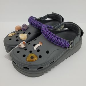 Aries x Crocs Hiker Xscape Clogs Slate Grey Mens 11